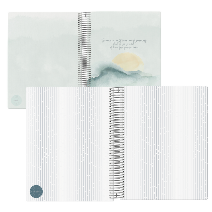 Interchangeable + Reversible Cover: Watercolor Sunrise