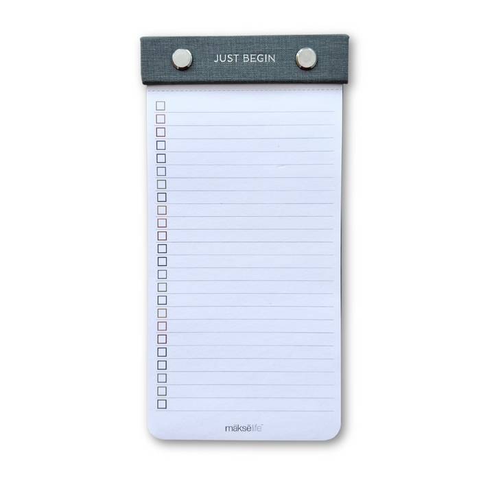 Just Begin To Do List Notepad