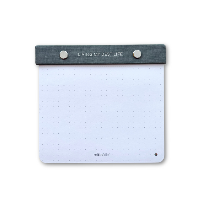 Living My Best Life Dot-Grid Notepad