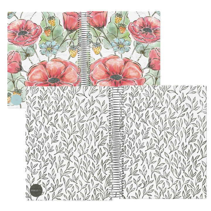 Interchangeable + Reversible Cover: Floral
