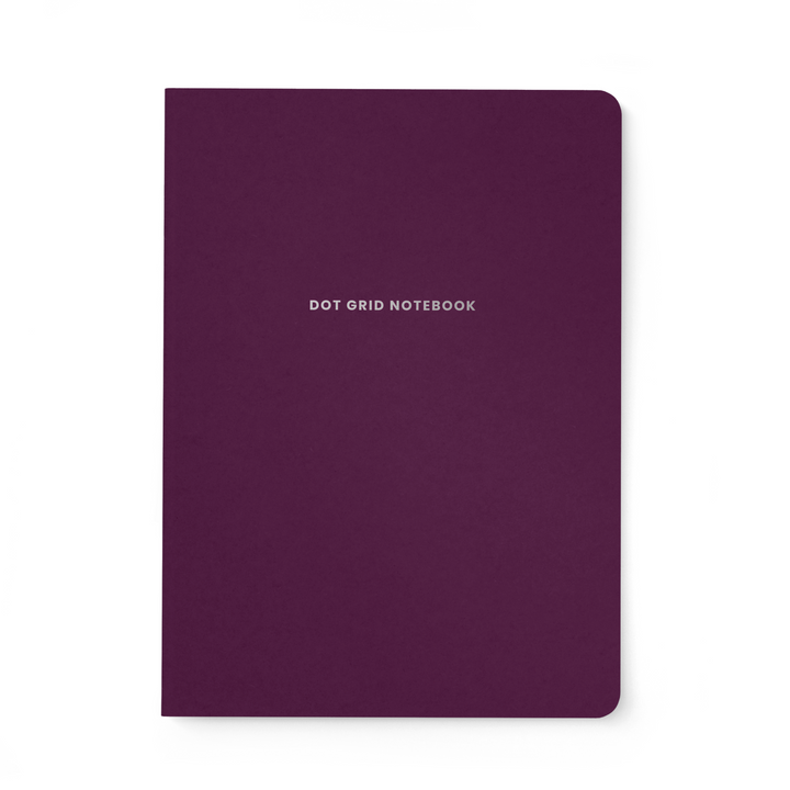 Dot-Grid Notebook - Plum