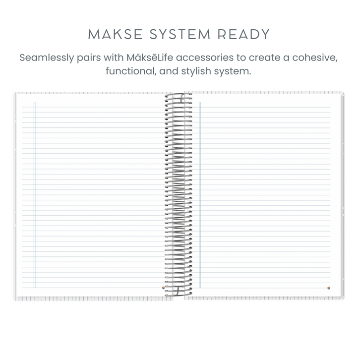 Lined Spiral Notebook