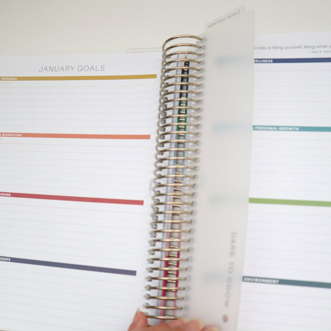 Goal-Setting Bookmark Trio
