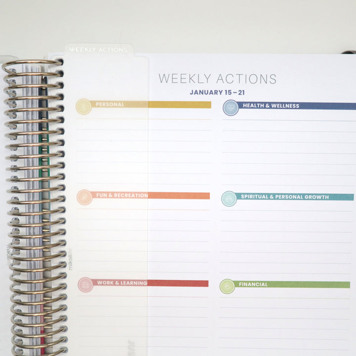Goal-Setting Bookmark Trio