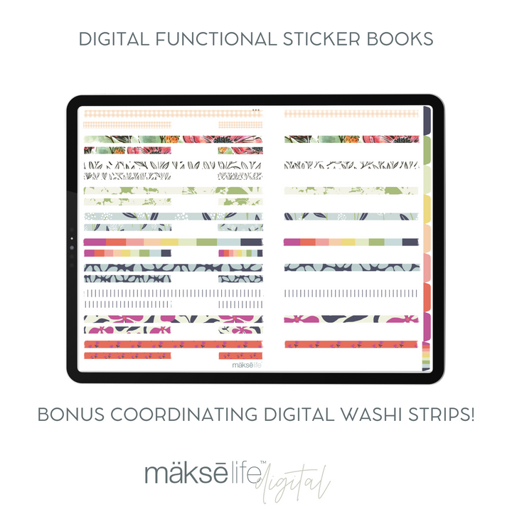 Digital Functional Sticker Book