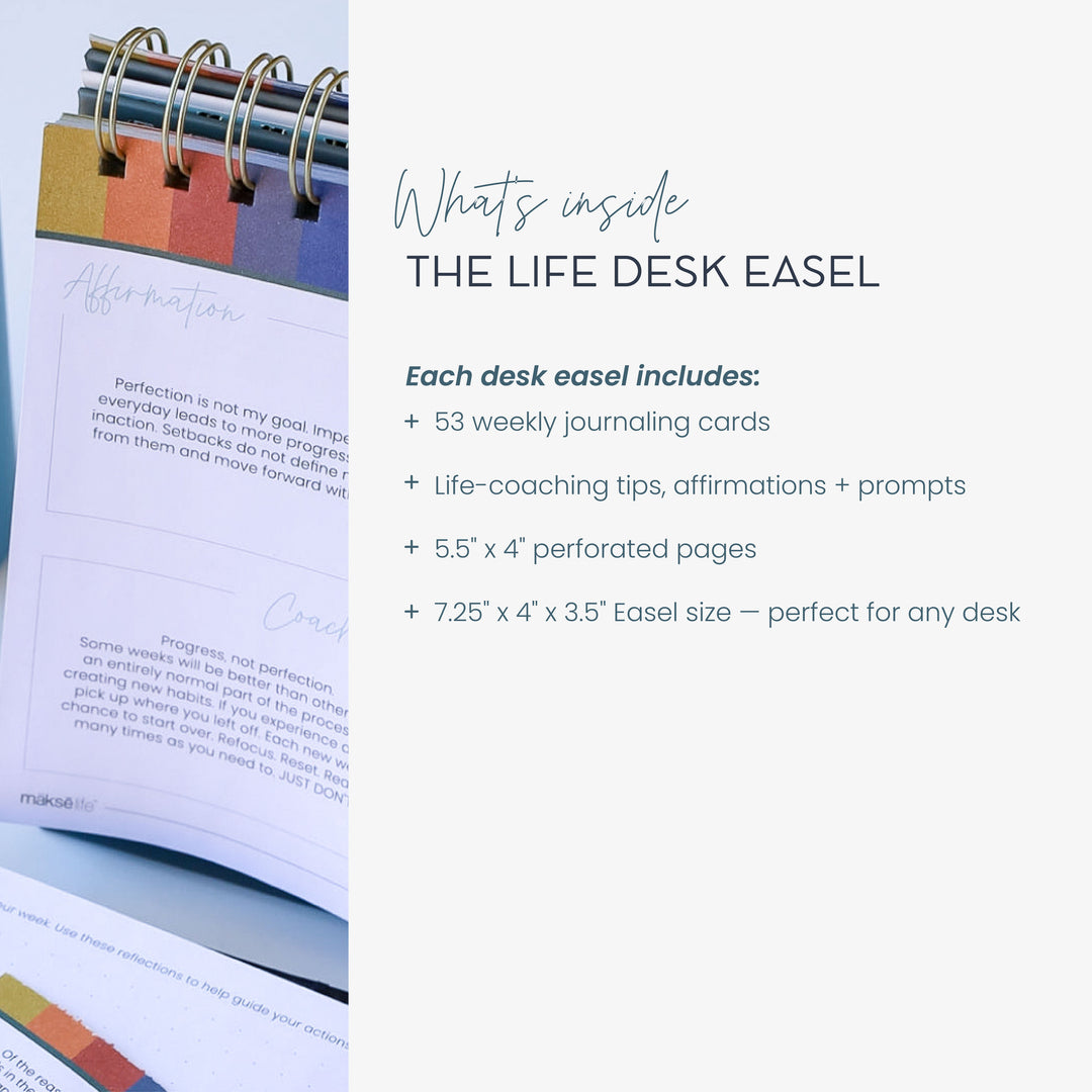 The Purposeful Life Desk Easel