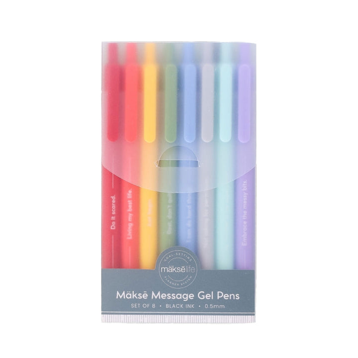 Makse Message Rainbow Gel Pens