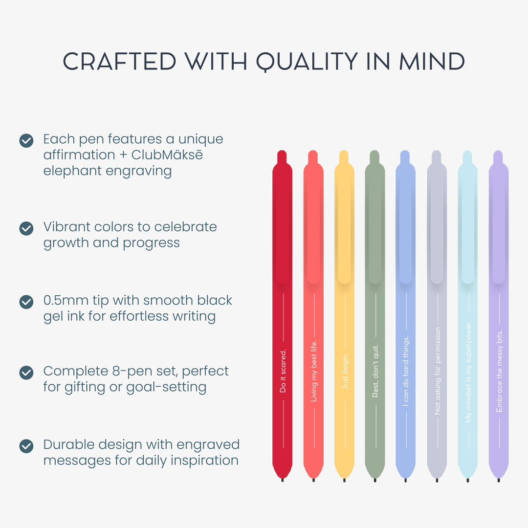 Makse Message Rainbow Gel Pens