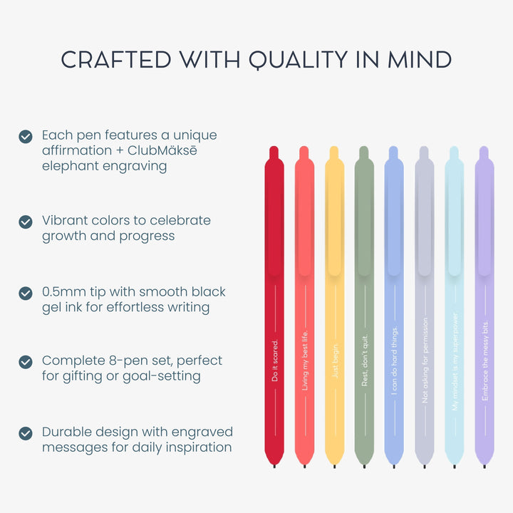 Makse Message Rainbow Gel Pens