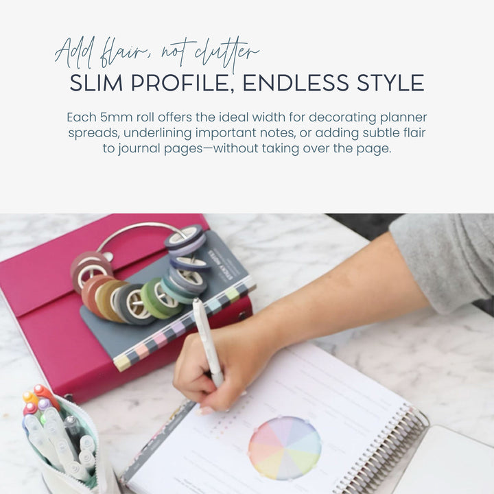 Rainbow Washi Tape Set