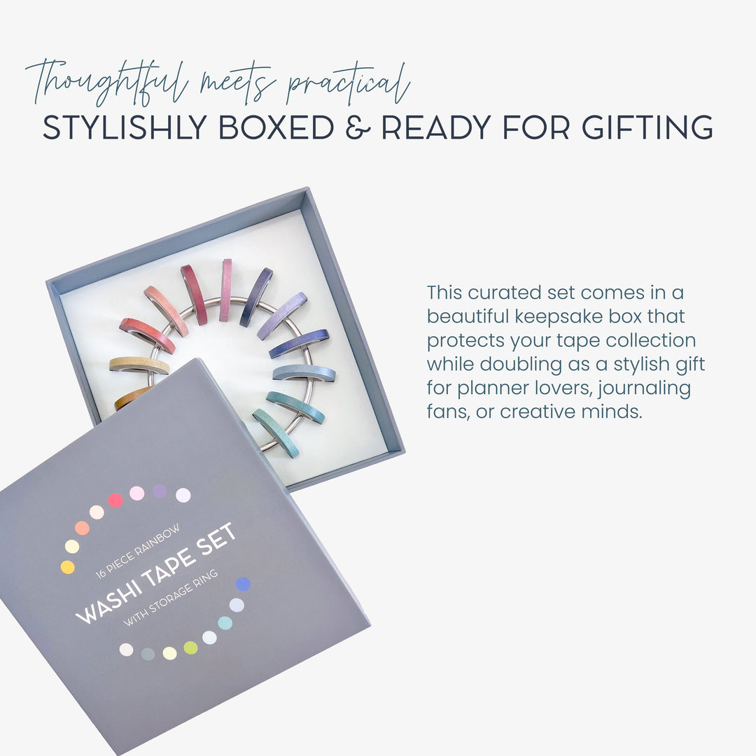 Rainbow Washi Tape Set
