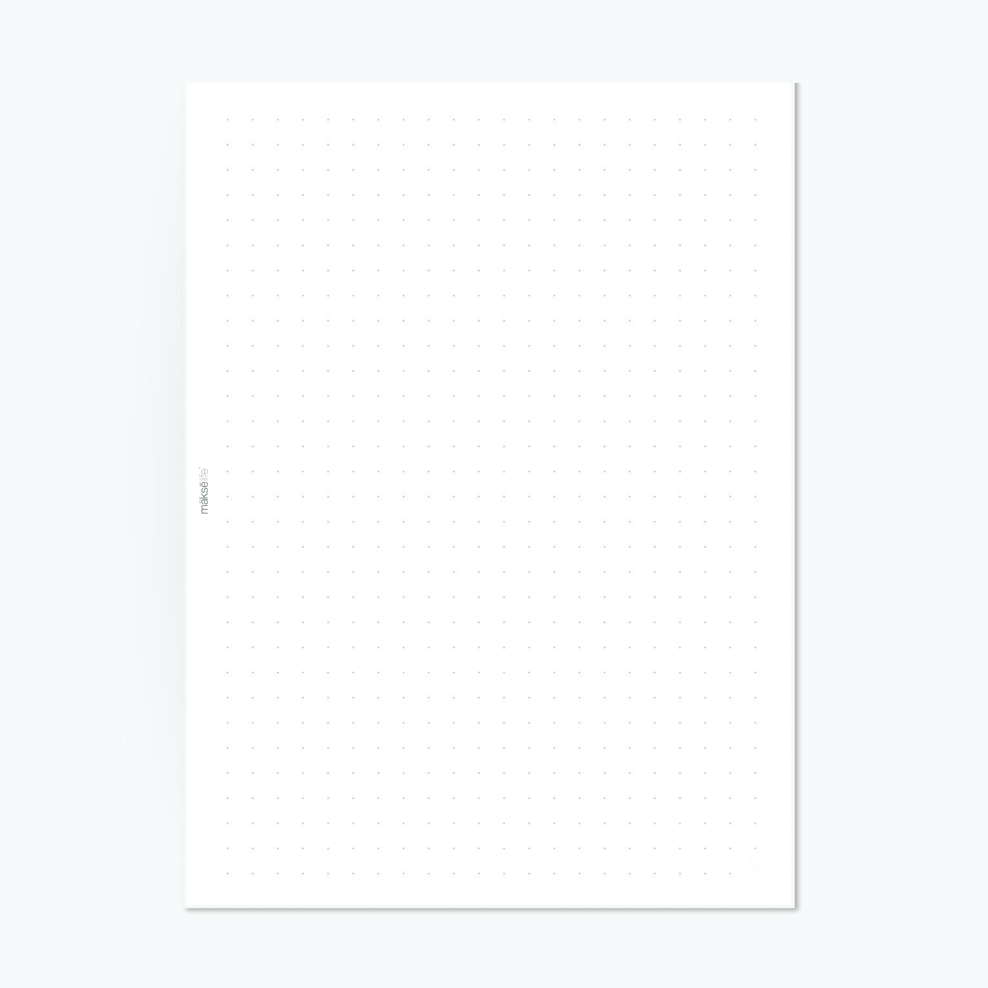 Dot Grid/Lined Standard Wide Inserts – Layle By Mail