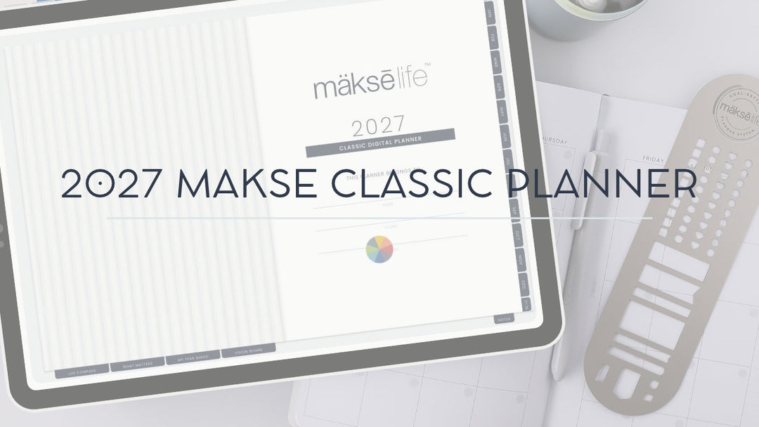 2027 Classic Digital Planner