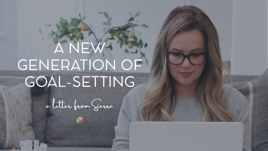 A New Generation of Goal-Setting, a Letter from Sierra