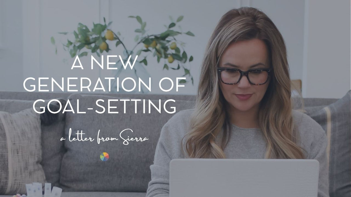 A New Generation of Goal-Setting, a Letter from Sierra