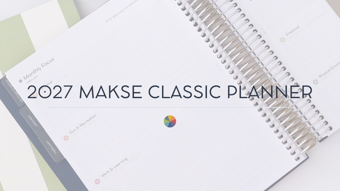 2027 MäksēLife Classic Planner