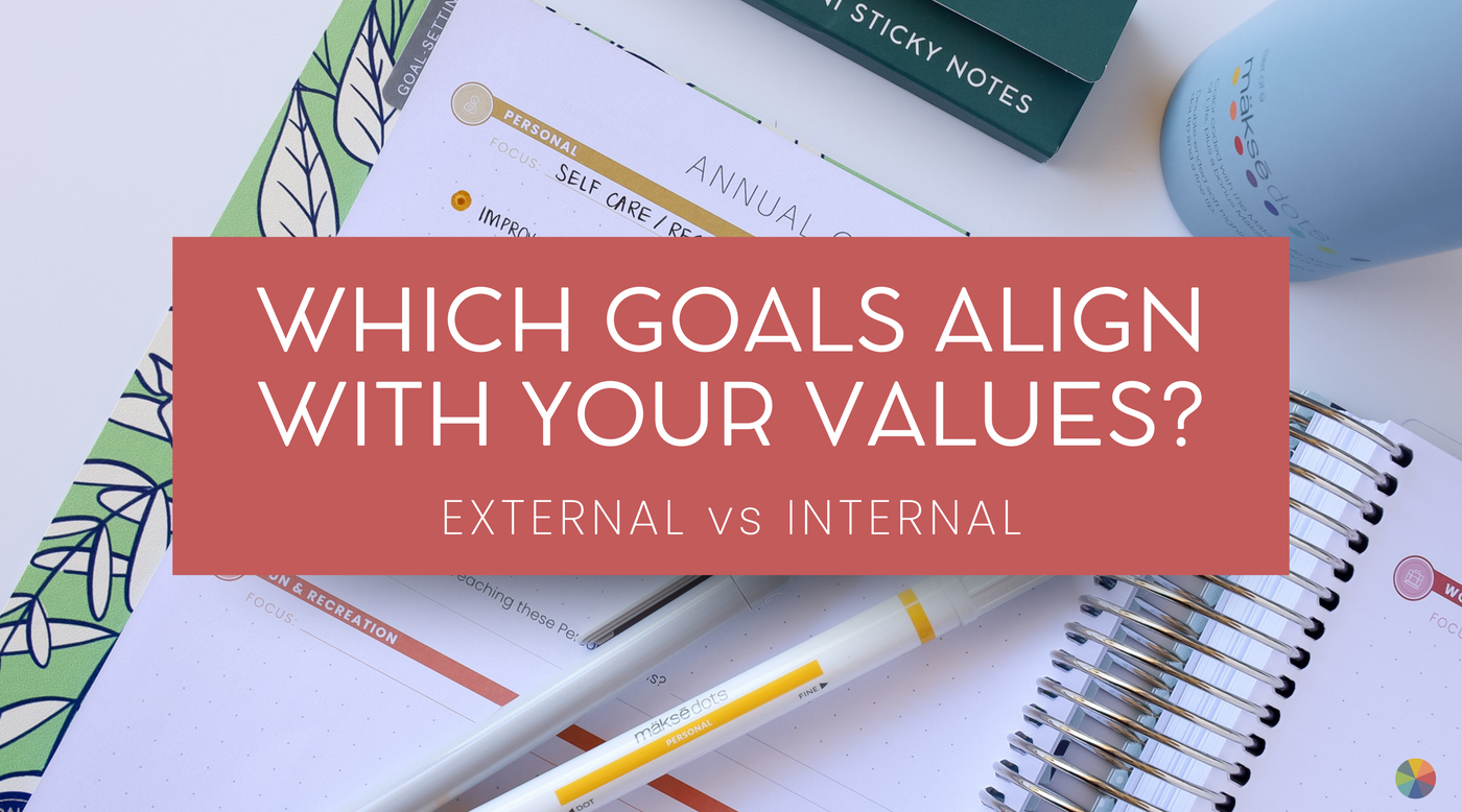 Which Goals Align with Your Values?: External vs Internal