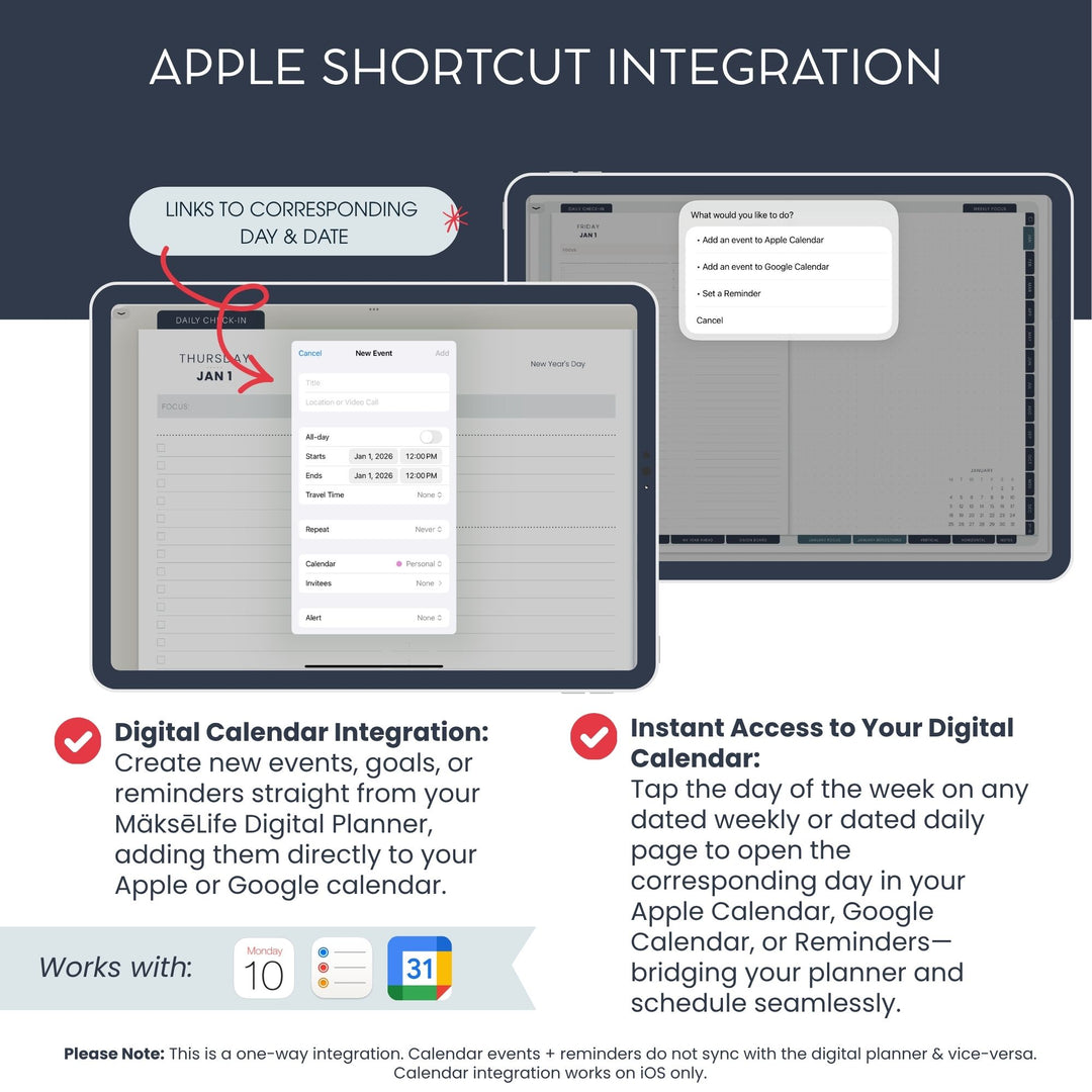 2027 Classic Digital Planner