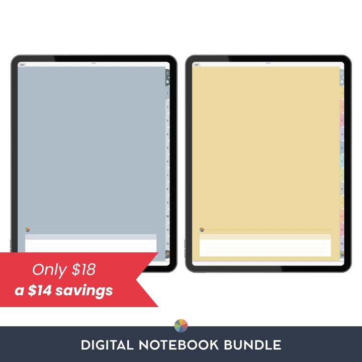 Digital Notebook Bundle