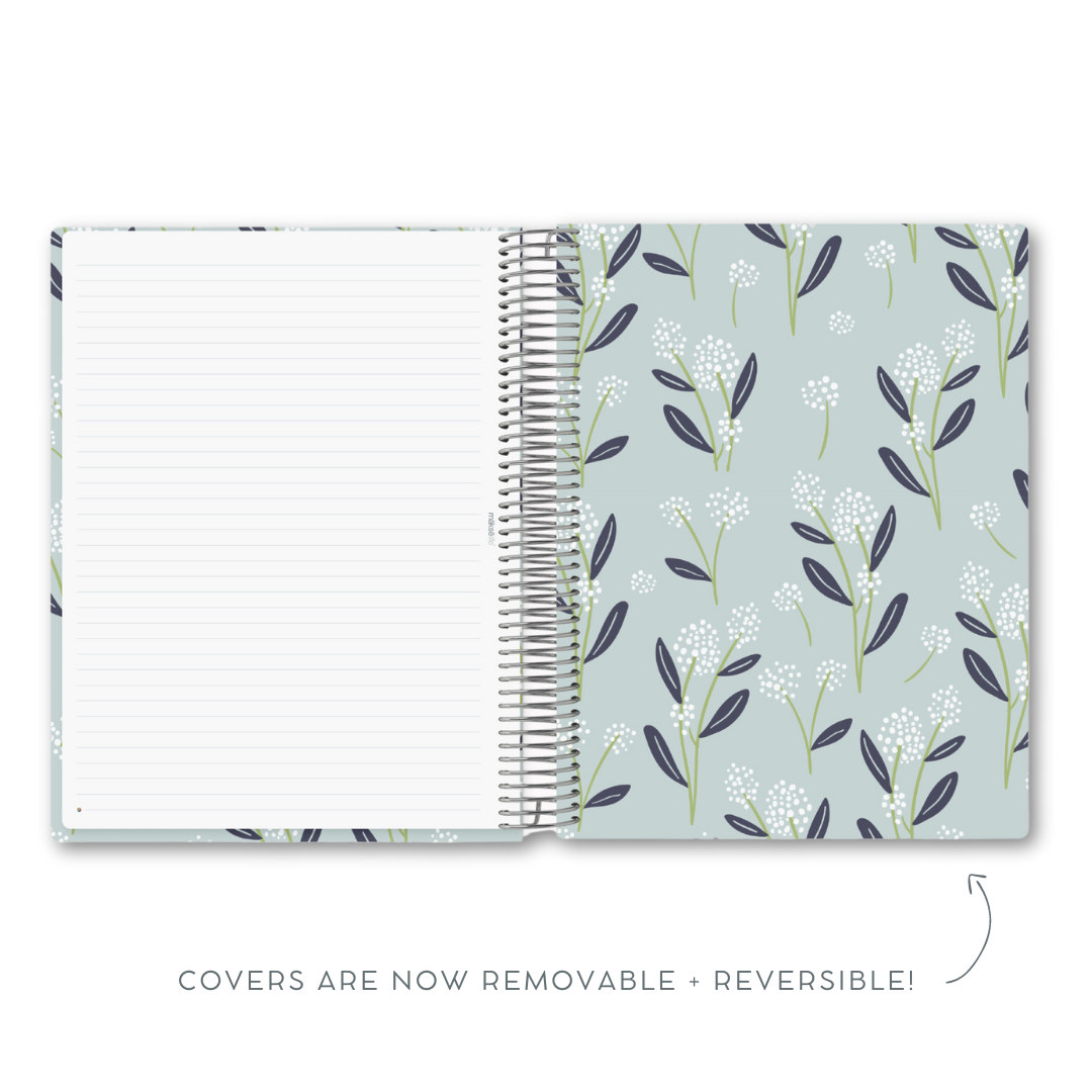 2025 Goal-Setting + Weekly Planner - Spring Meadow