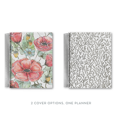 2025 Goal-Setting + Weekly Planner - Floral