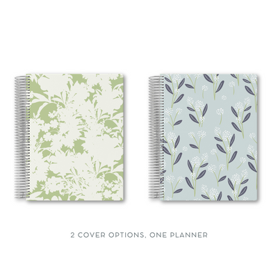 2025 Goal-Setting + Weekly Planner - Spring Meadow