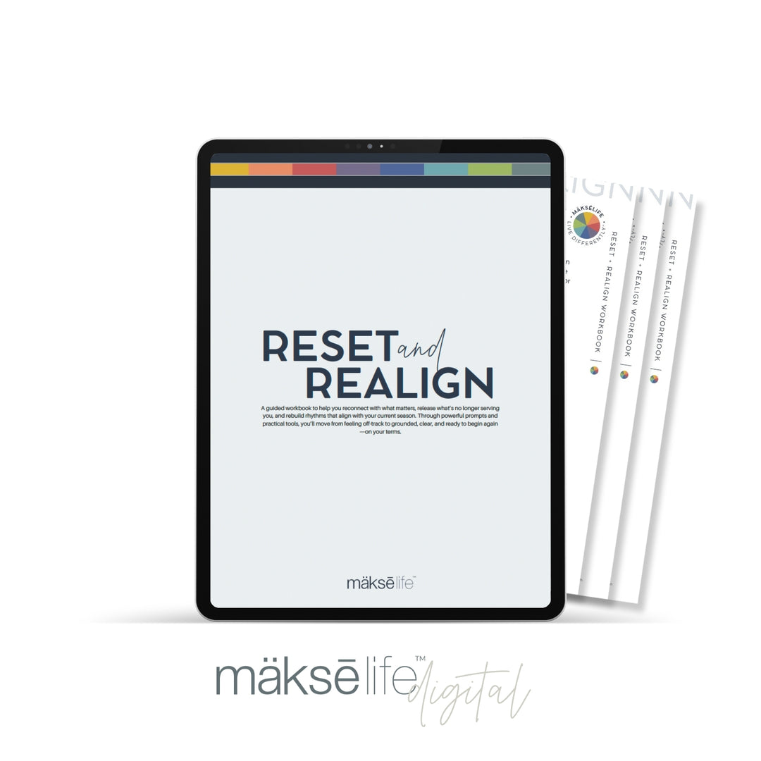 Life Reset Workbook + Training | Goal Setting & Personal Growth – MakseLife