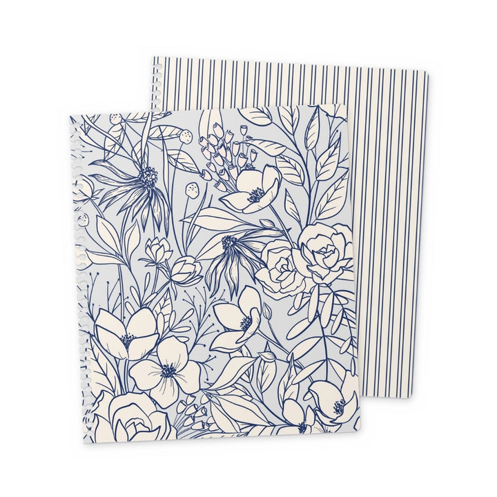 Secret Garden Blue: Interchangeable + Reversible Cover