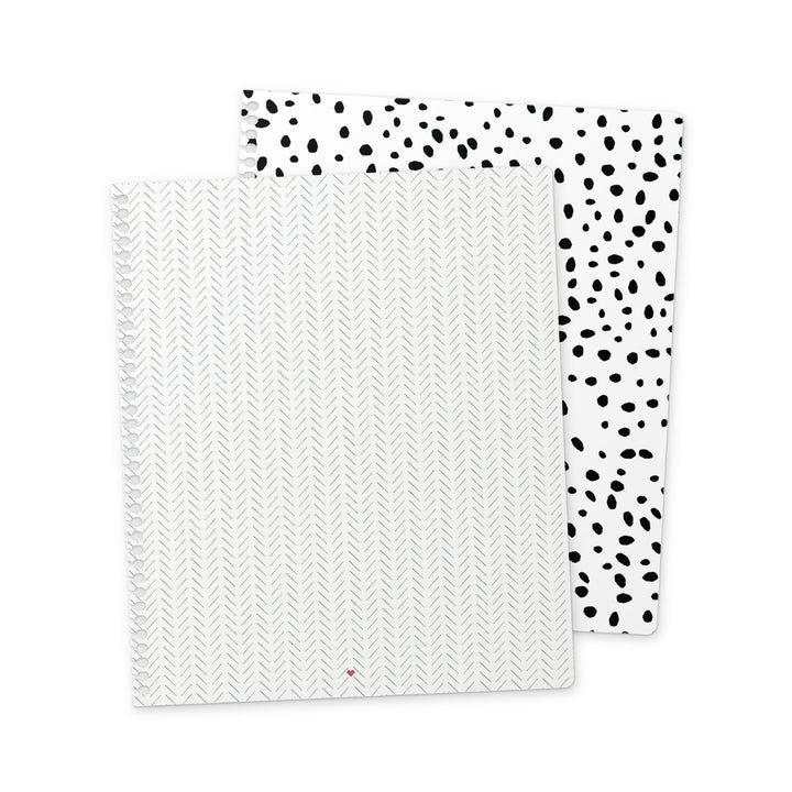 Black + White Chevron: Interchangeable + Reversible Cover
