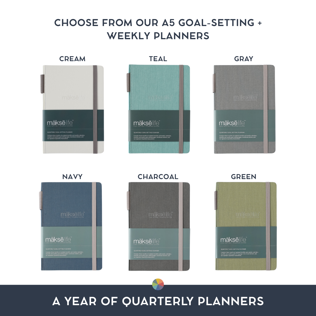 A Year of Quarterly Planners Bundle