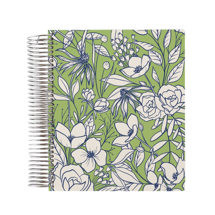 Secret Garden Green: Interchangeable + Reversible Cover