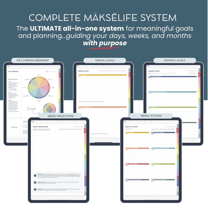 2026 Digital Weekly + Daily Planner - Portrait Edition