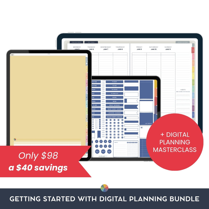 Getting Started with Digital Planning Bundle