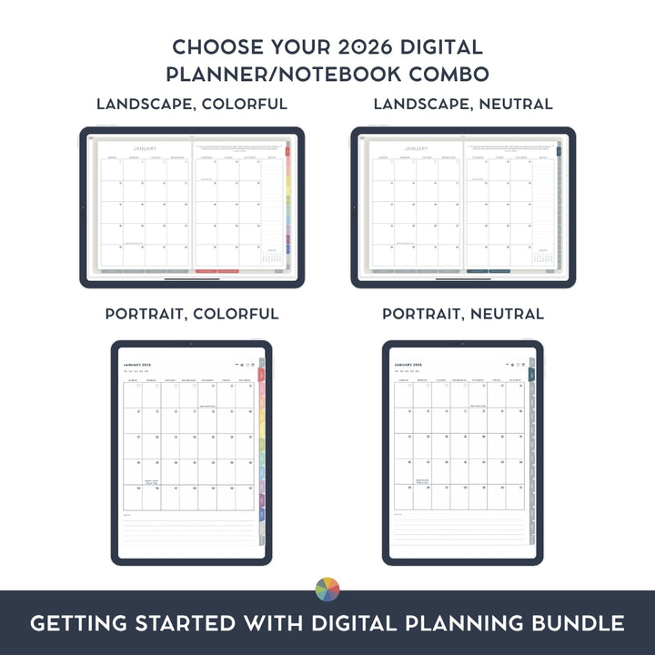 Getting Started with Digital Planning Bundle