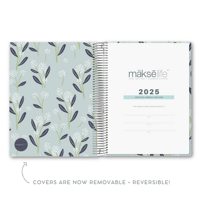 2025 Goal-Setting + Weekly Planner - Spring Meadow