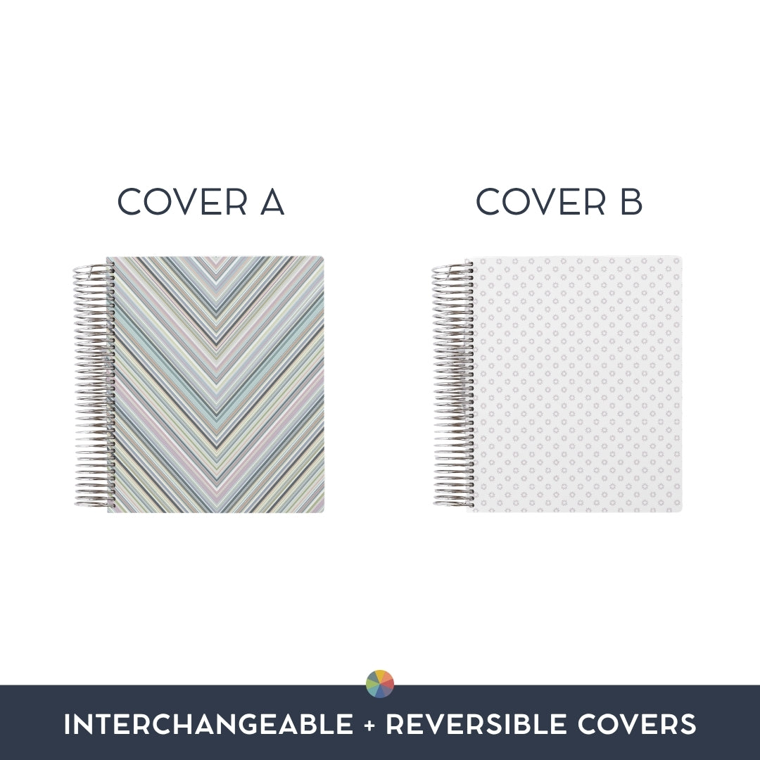 Modern Chevron: Interchangeable + Reversible Cover