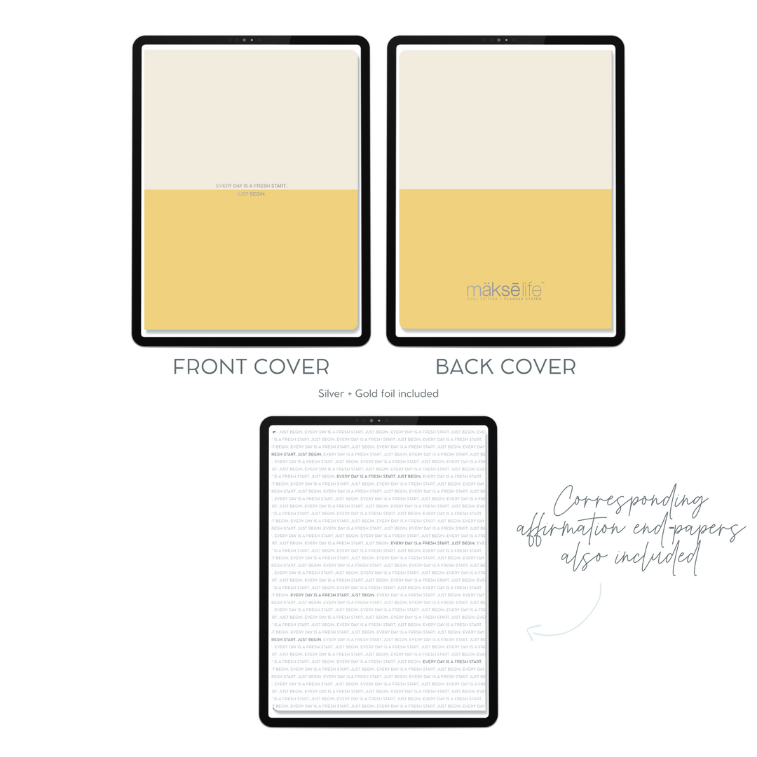 Digital Planner Cover Bundle (2024 Affirmation Covers)