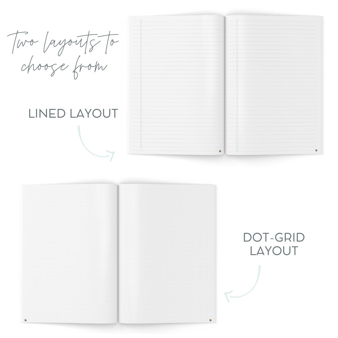 A5 Rainbow Notebook Set