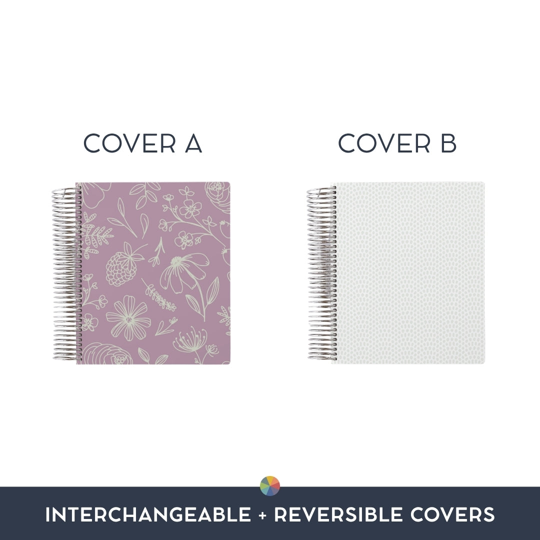 Blackberry Fields: Interchangeable + Reversible Cover: