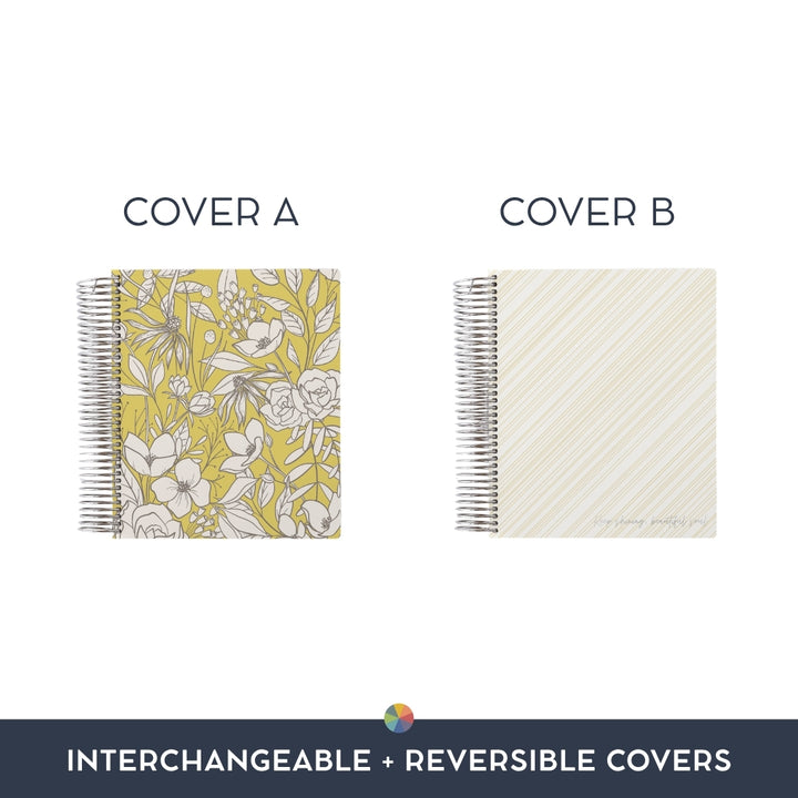 Secret Garden Yellow: Interchangeable + Reversible Cover