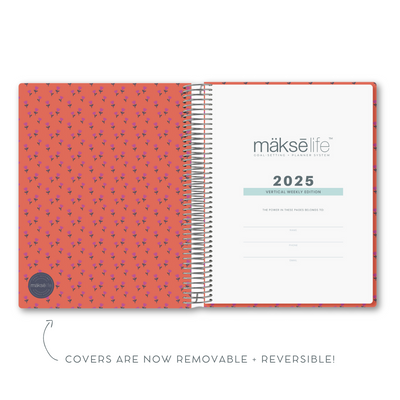 2025 Goal-Setting + Weekly Planner - Wildflower