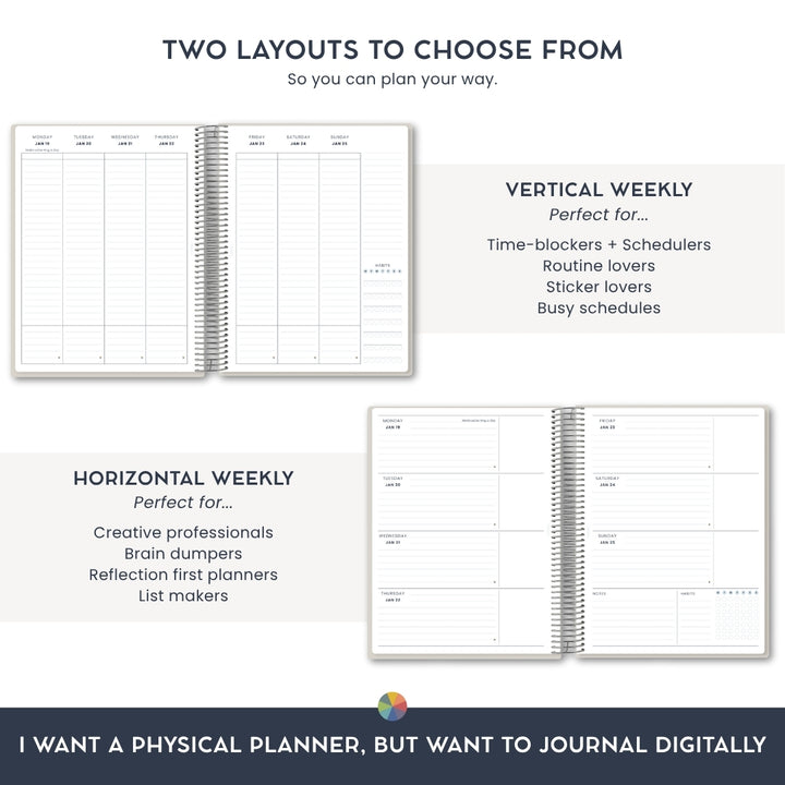 Paper Planning, Digital Journaling Bundle