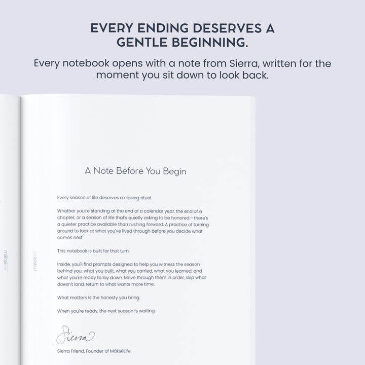 Reflections Notebook: Undated Guided Reflection Journal