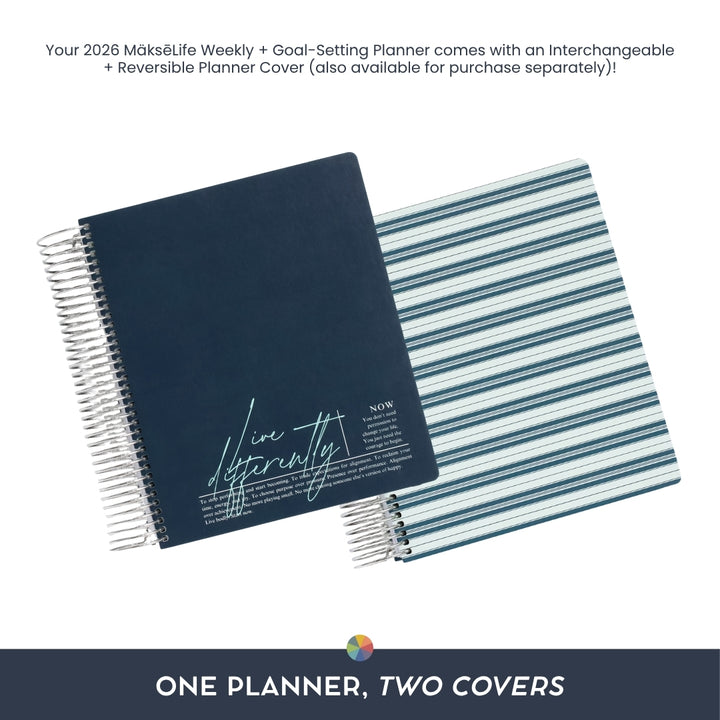 2026 Goal-Setting + Weekly Planner - Live Differently
