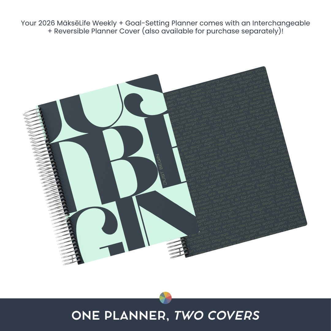 2026 Goal-Setting + Weekly Planner - Just Begin