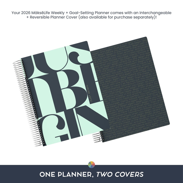2026 Goal-Setting + Weekly Planner - Just Begin