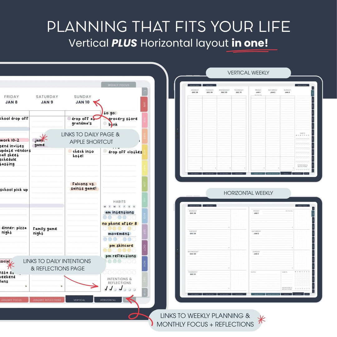2027 Classic Digital Planner