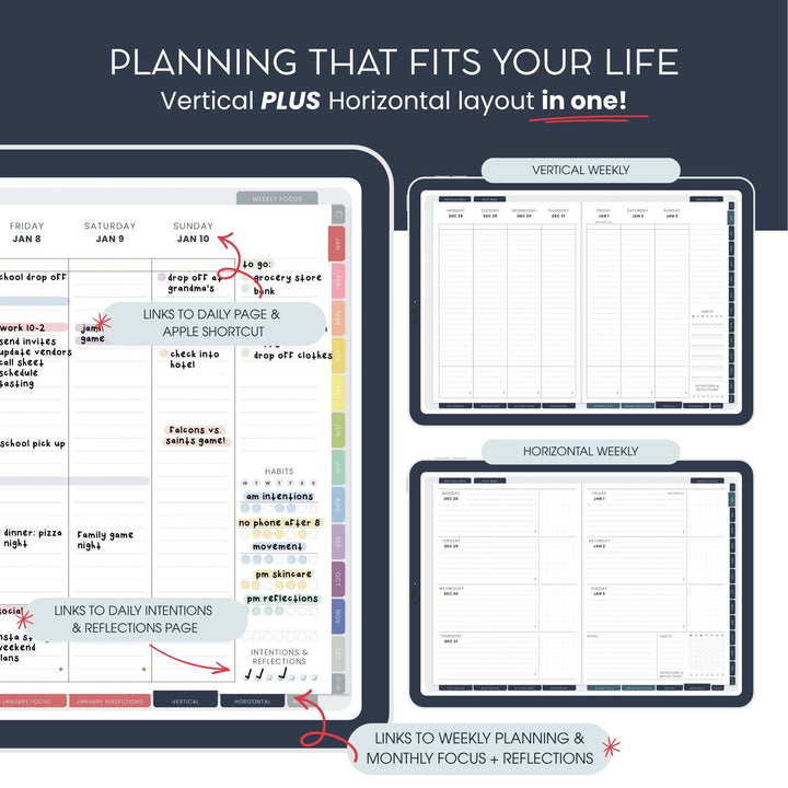 2027 Classic Digital Planner