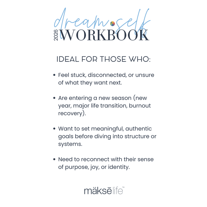 Dream Self Workbook (Printable/Digital Workbook)