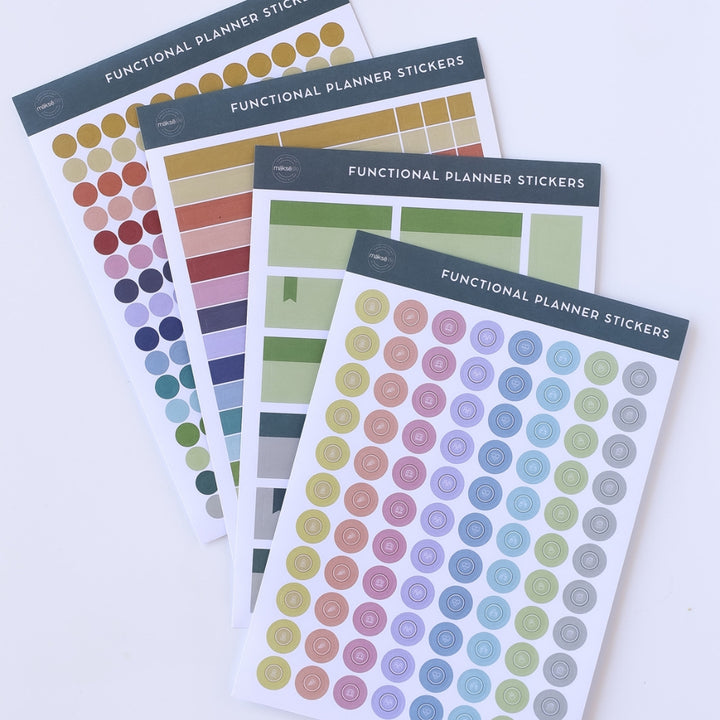 Functional Planner Sticker Pack – MakseLife